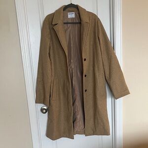 Old Navy Beige Car Coat